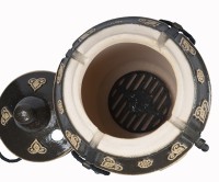 Тандыр "Урал" (ЭКО-Тандыр), 27 см, чёрный