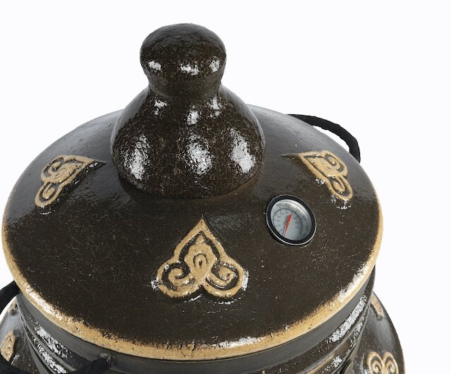 Тандыр "Урал" (ЭКО-Тандыр), 27 см, чёрный