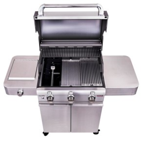 Газовый гриль Char-Broil Платинум 3400с (Platinum 3400 S), нерж. сталь