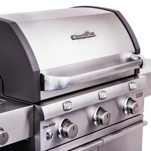 Газовый гриль Char-Broil Платинум 3400с (Platinum 3400 S), нерж. сталь