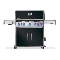 Газовый гриль Napoleon, Rogue PRO-S 625 (черный, с ИК горелкой 3/3)