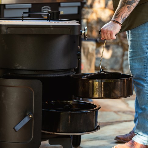 Коптильня Oklahoma Joe's Drum Bronco 2.0 (черная) в Майкопе
