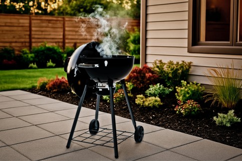 Гриль угольный Броил Кинг Краун Кетл (Broil King CROWN KETTLE 22.5" / 57 BLACK LEG) в Майкопе